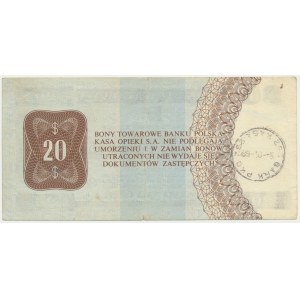 Pewex, 20 dolarów 1979 - HH -