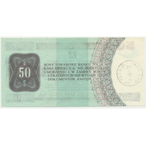 Pewex, 50 dolarów 1979 - HJ - WYŚMIENITY