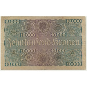 Austria, 1 Schilling on 10.000 Kronen 1924