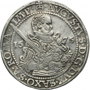 Nemecko, Sasko, August, Dresden Thaler 1575 HB