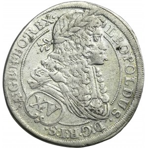 Rakúsko, Leopold I., 15 Krajcars Viedeň 1693