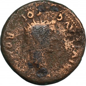 Provinčný Rím, Hispania, Romula, Augustus s Liviou, bronz - ex. Avianovič
