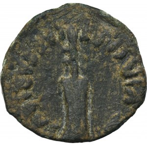 Roman Provincial, Hispania, Carteia, Tiberius, AE - ex. Awianowicz