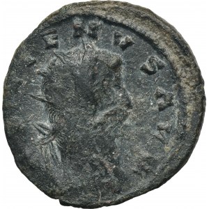 Roman Imperial, Gallienus, Antoninianus - brockage, ex. Awianowicz