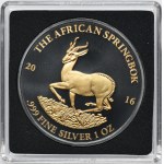 Gabon, africká séria Springbok, 1000 frankov 2016