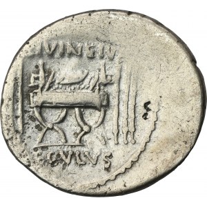 Roman Republic, L. Livineius Regulus, Denarius - ex. Awianowicz