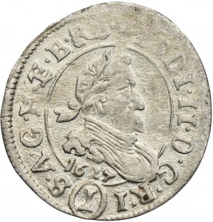 Austria, Ferdynand II, 1 Krajcar Sankt Veit 1627 HG