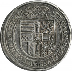 Teutonic Order, Mergentheim, Karl I, Thaler Nuremberg 1623