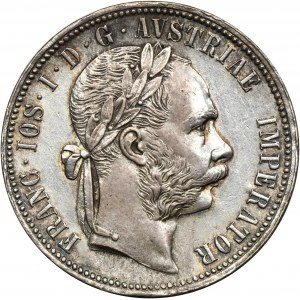 Rakúsko, František Jozef I., 1 Floren Viedeň 1878