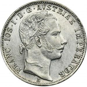 Austria, Franz Joseph I, 1 Floren Wien 1861 A