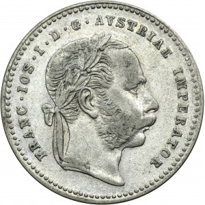Rakousko, František Josef I., 20 Krajcarů Vídeň 1868