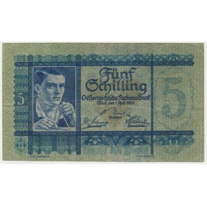 Rakúsko, 5 šilingov 1927