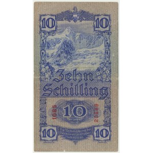 Rakúsko, 10 šilingov 1933