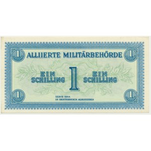 Rakúsko, Spojenecká vojenská správa, 1 šiling 1944