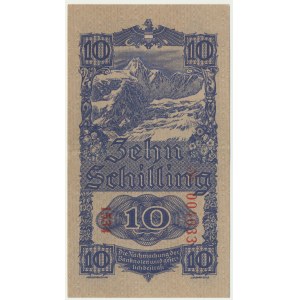 Austria, 10 Schillings 1945