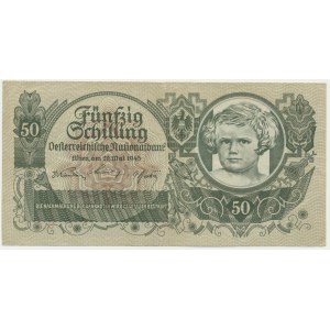Rakúsko, 50 šilingov 1945
