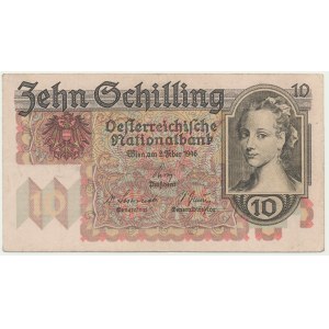 Austria, 10 Schilling 1946