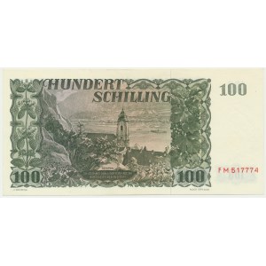 Rakousko, 100 šilinků 1954