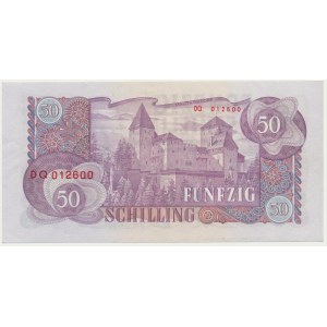 Rakúsko, 50 šilingov 1962