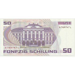 Rakousko, 50 šilinků 1986