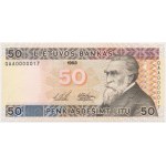 Lithuania, 50 Litu 1993 - QAA 0000017 - LOW SERIAL NUMBER