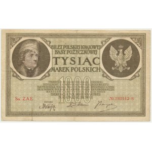 1.000 marek 1919 - Ser. ZAE -