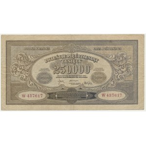 250,000 marks 1923 - W -.