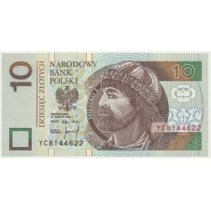 10 złotych 1994 - YC - seria zastępcza