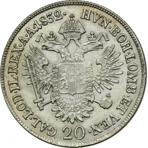 Austria, Franz II, 20 Kreuzer Wien 1832 A