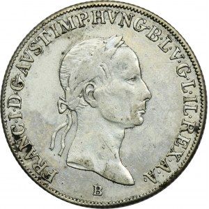 Maďarsko František II, 20 Krajcarů Kremnica 1835 B