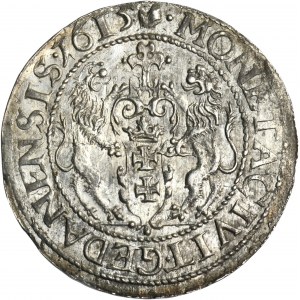 Sigismund III Vasa, 1/4 Thaler Danzig 1615 - RARE