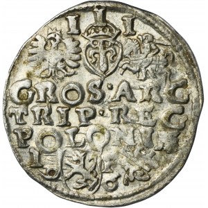 Sigismund III Vasa, 3 Groschen Lublin 1596 - VERY RARE