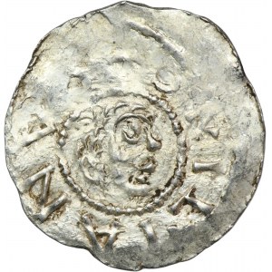 Germany, Lower Franconia, Bishopric of Würzburg, Otto III, Denarius