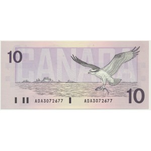 Canada, 10 Dollars 1989