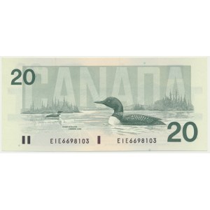 Canada, 20 Dollars 1991