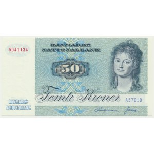 Denmark, 50 Kroner 1972