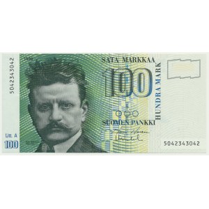 Finland, 100 Markkaa 1986