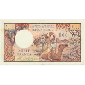 Džibutsko, AFARS a ISSAS, 1 000 frankov (1975-1977)