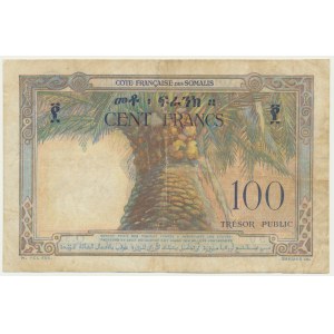 France, French Somaliland, 100 Francs 1952