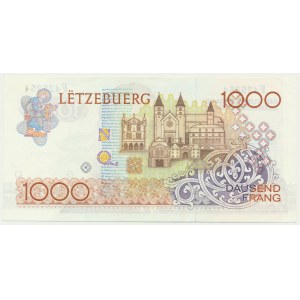 Luxembursko, 1 000 frankov (1985)