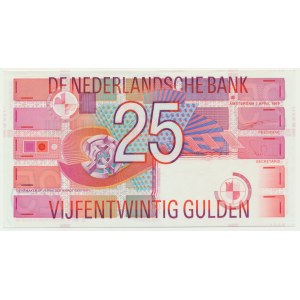 Netherlands, 25 Gulden 1989