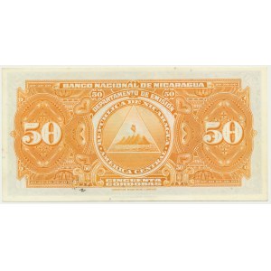 Nicaragua, 50 Cordobas 1945