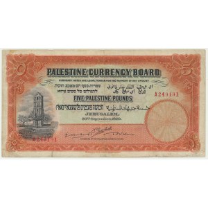 Palestina, 5 liber 1929