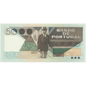 Portugal, 5.000 Escudos 1981