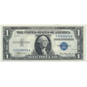 USA, Stříbrné certifikáty, $1 1935 - Julian &amp; Morgenthau -