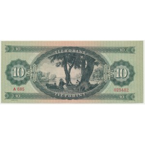 Maďarsko, 10 forintů 1947