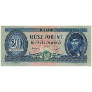 Hungary, 20 Forint 1949