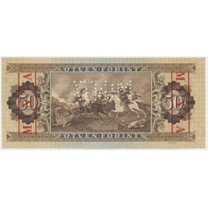 Hungary, 50 Forint 1951 - SPECIMEN -
