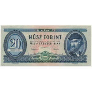 Hungary, 20 Forint 1957