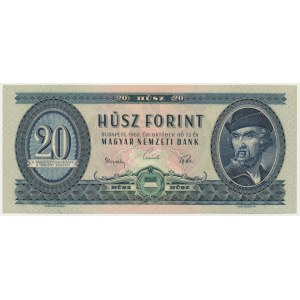 Hungary, 20 Forint 1962